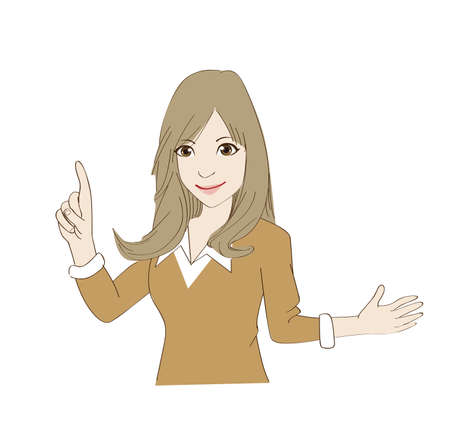 career womanのイラスト素材