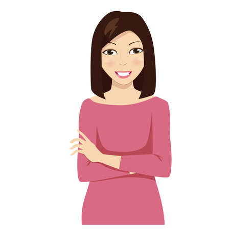 Young female professional workersのイラスト素材