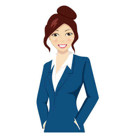 Young female professional workersのイラスト素材