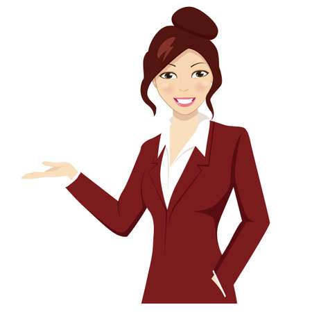 Women analysis entrepreneursのイラスト素材