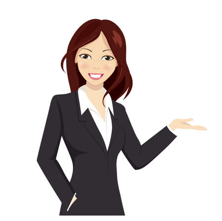 Women analysis entrepreneursのイラスト素材