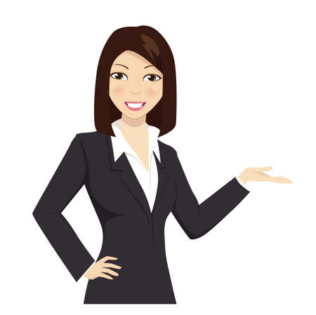 Women analysis entrepreneursのイラスト素材