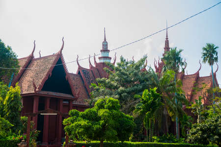 Buddhist temple in the capital city of Cambodia