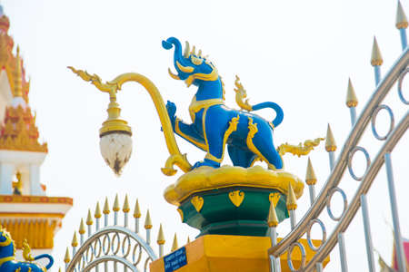 Unusual lantern in Thailandの写真素材