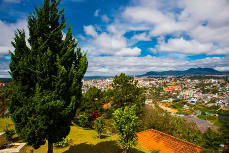 CrazyUnusual building with ornate staircases, Guest house hang nga" crazy house in Dalat. house in Vietnamの写真素材