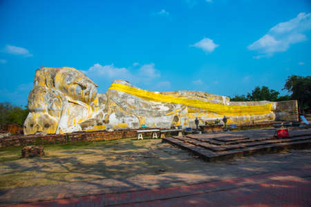 Old ruined temples, rocks and remnants of structures fromの写真素材