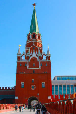 Old and ancient religious building in the city of Moscow.の写真素材