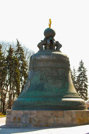 The Moscow Kremlin. Country Russia.A huge bell.Symbol.の写真素材