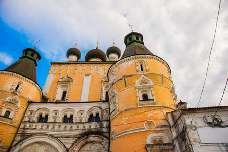 Very old Orthodox churches on the territory of the temple complexの写真素材