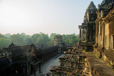 Ancient temples in Cambodia, located in Siemreap.
