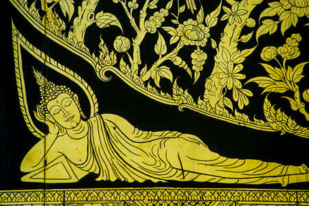 Beautiful openwork ornament on the facade of religious buildings.Hua Hin.Thailand.