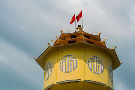Water tower in Phan Thiet.Vietnamの写真素材