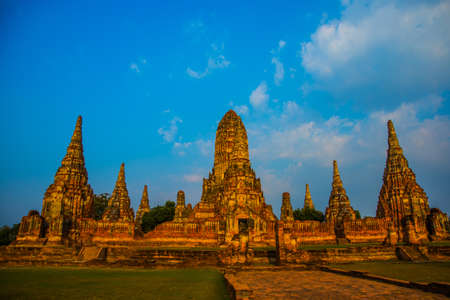 Ancient palaces,ancient building Ayutthaya Thailand.の写真素材