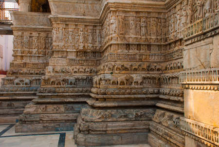 Old temple. Udaipur, India