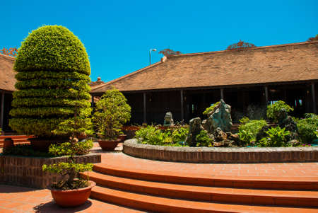 A small temple in the Park of stones. Nha Trang. Vietnamの写真素材