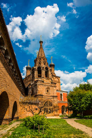 Krutitsy Patriarchal Metochion, established in the late 13th century, Moscow, Russia.の写真素材