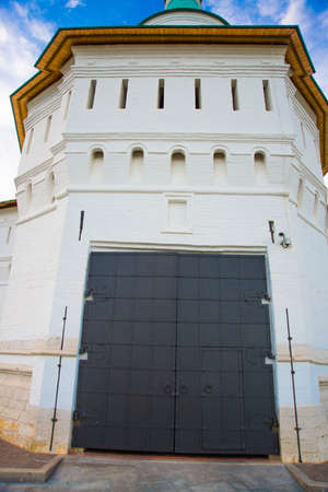 Novospassky monastery is one of the fortified monasteries surrounding Moscow from South-East. New monastery of the Saviour. Russia. Istra.の写真素材