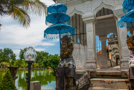Water Palace Udjung. Bali, Indonesiaの写真素材