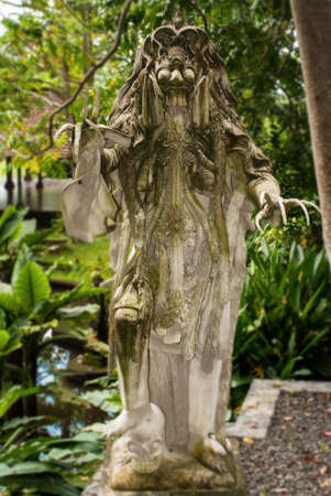 Sculpture in the Tirta Gangga park, Karangasem, Bali, Indonesia.の写真素材