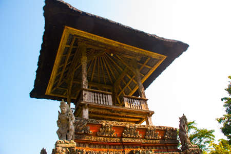 Traditional and revered Temple of Taman Ayun in Bali. Indonesia.の写真素材