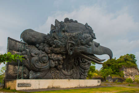 Garuda statue of Bali Island, Indonesia. Garuda Wisnu Kencana Cultural Park. GWK.の写真素材