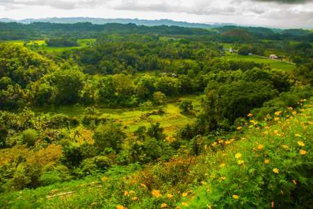 Chocolate Hills, Bohol Island, Philippines Southeast Asiaの写真素材