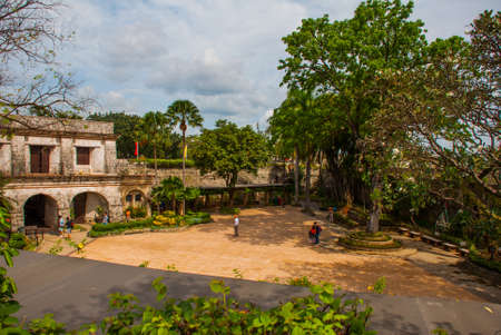 Old Fort San Pedro in Cebu, Philippinesの写真素材