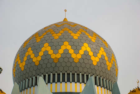 Masjid Negeri Sabah the state mosque of Sabah in Kota Kinabalu, Malaysia.の写真素材