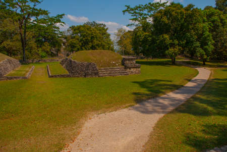 Chiapas, Mexico. Palenque. The ruins of the great city of Maya in the North-East of the Mexican...