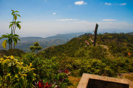 National Park of La Gran Piedra, Big Rock in the Sierra Maestra mountain range near Santiago de...