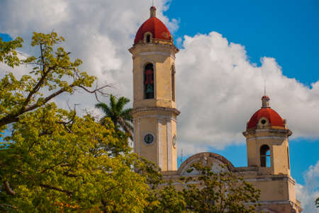 CIENFUEGOS, CUBA: Cathedrals of Immaculate Conception, located on the Cuban city of Cienfuegos.