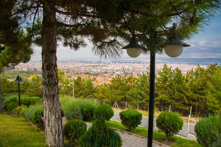 Eskisehir, Turkey, Selale Park: Aerial view of Eskisehir City Turkey. Eskisehir is a modern city in...