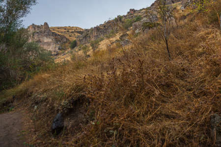Ihlara Valley in Cappadocia.の写真素材