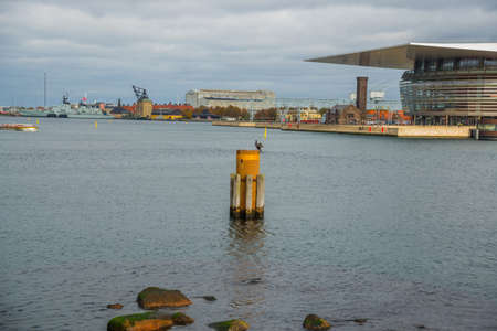 COPENHAGEN, DENMARK: The Opera House in Copenhagen, Denmark. It is located on the island of Holmen...