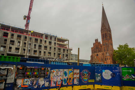 Odense, Denmark: St. Alban's Church, Sankt Albani Kirke, Odense Funen island Denmark Europe