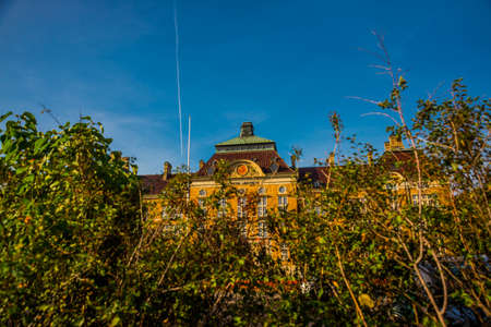 MALMO, SWEDEN: Beautiful houses on the street in the center of Malmo, Europe