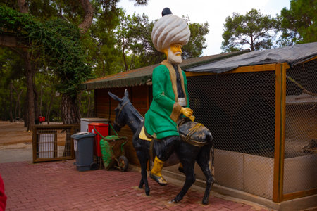 ANTALYA, TURKEY: Nature park to the zoo in Antalya on a summer day.のeditorial素材