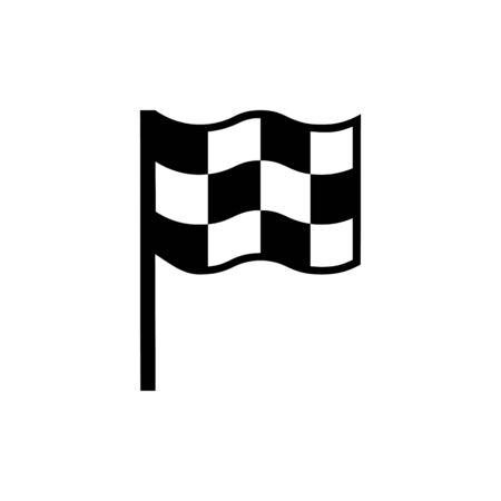 Racing Icon. Flat illustration isolated vector sign symbolのイラスト素材