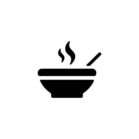 Soup Icon. Flat illustration isolated vector sign symbolのイラスト素材