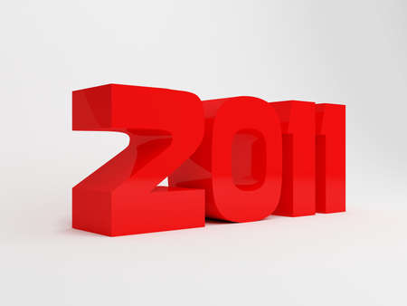 New Year 2011の写真素材