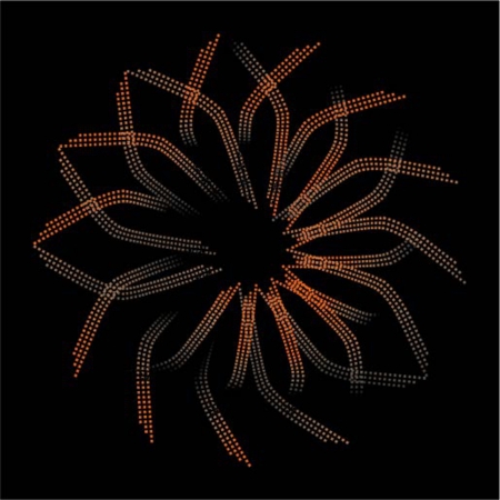dot background abstract star vector artのイラスト素材