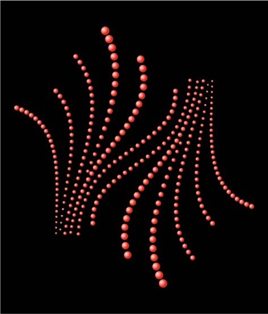 dot background abstract star vector artのイラスト素材