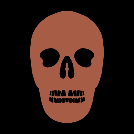 tattoo tribal mexican skull vector artのイラスト素材