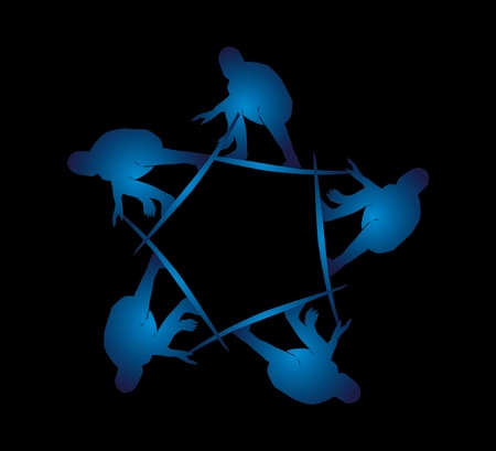 pacific surfer chamipon club vector graphic designのイラスト素材