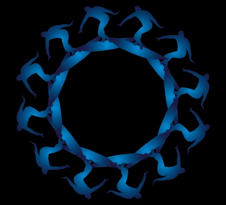 pacific surfer chamipon club graphic designのイラスト素材