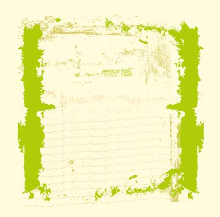 grunge brush frame vector artのイラスト素材