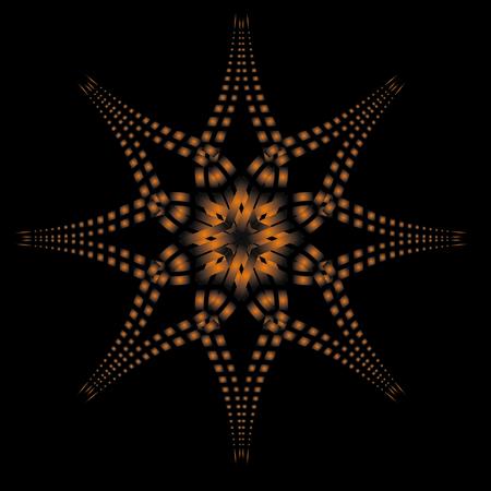 dot line background vector artのイラスト素材