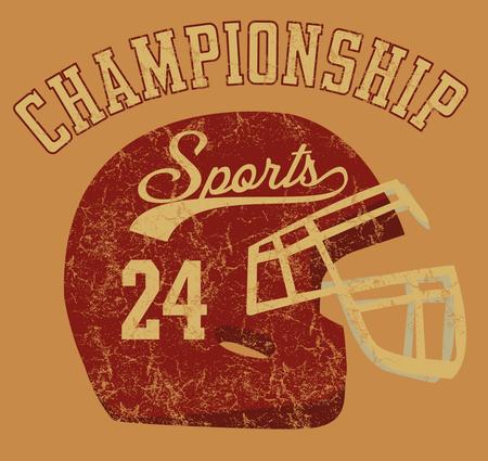 american college sports vector artのイラスト素材