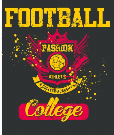 american college sports vector artのイラスト素材