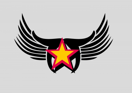 tattoo tribal wings vector artのイラスト素材